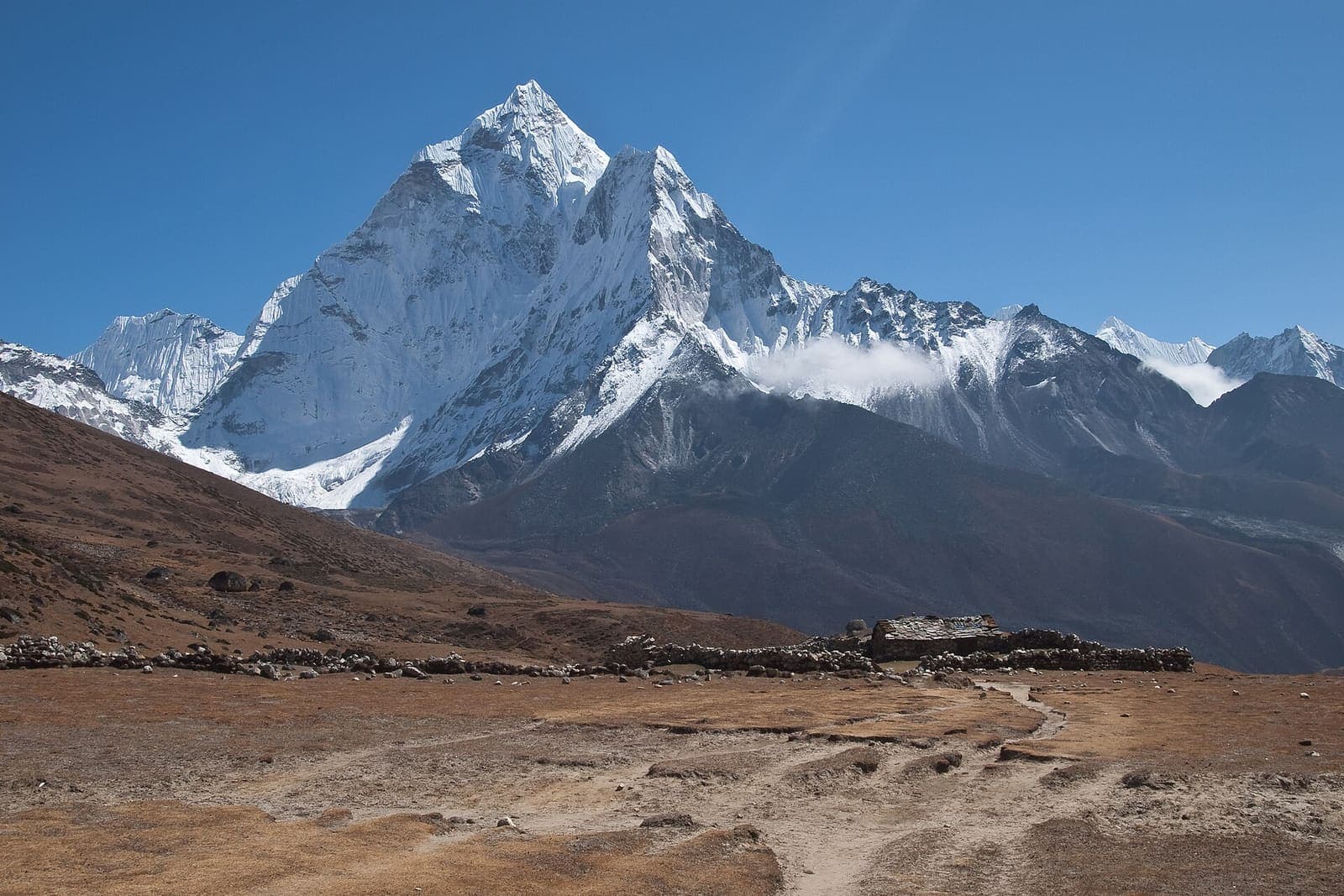 Ama Dablam at sunrise from Tengboche